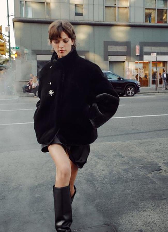 Imagen - Abrigos de pelo low cost que parecen de lujo (ZARA)