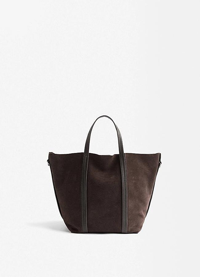 Imagen - Bolso tote piel con bolsillo removible de Parfois (49,99€)