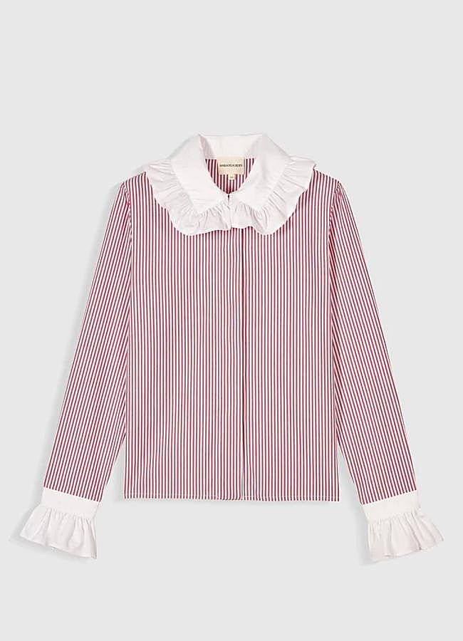 Imagen - Camisa con cuello bobo de María de la Orden. Foto: María de la Orden.