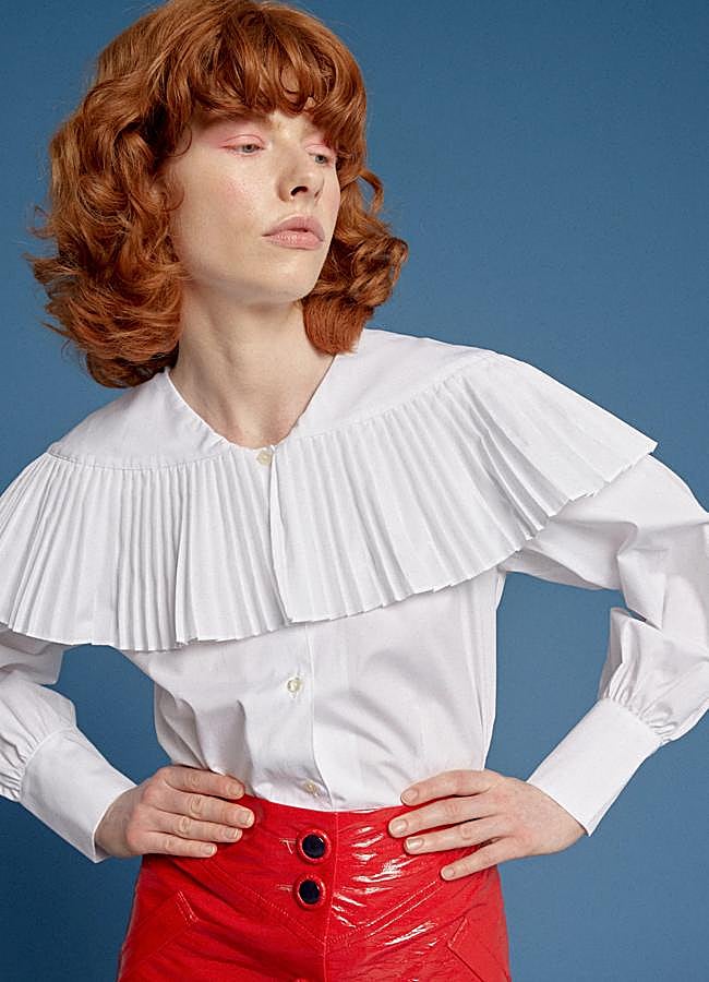 Imagen - Camisa con cuello bobo de La Veste. Foto: La Veste.