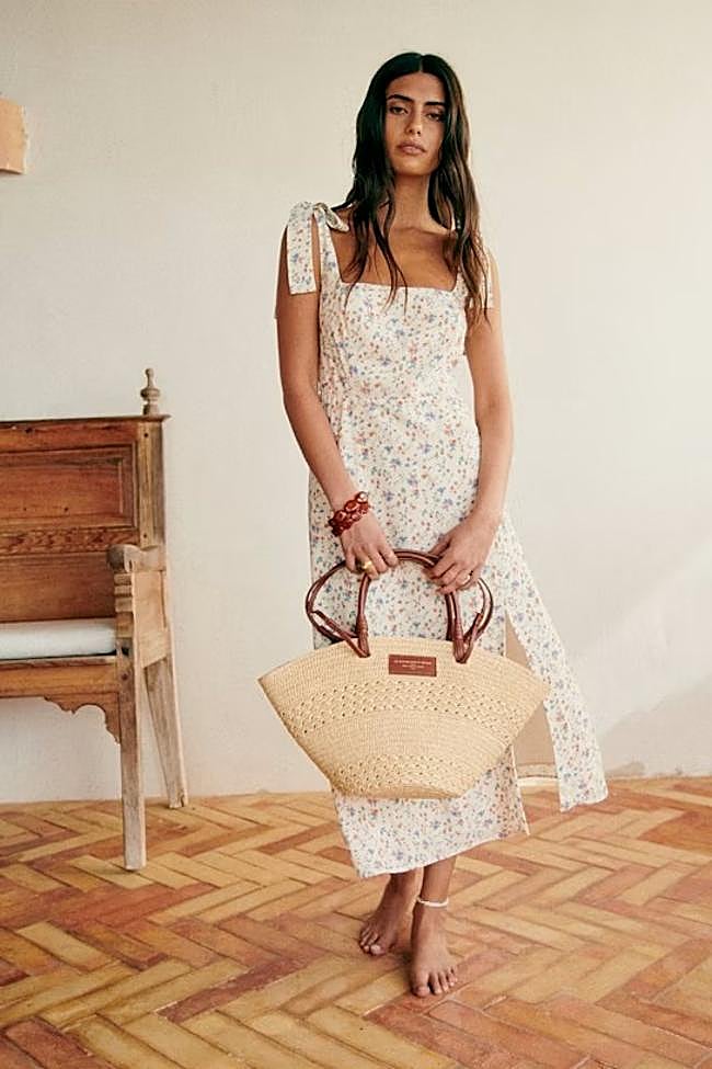 Vestido de Sézane, 160 euros.