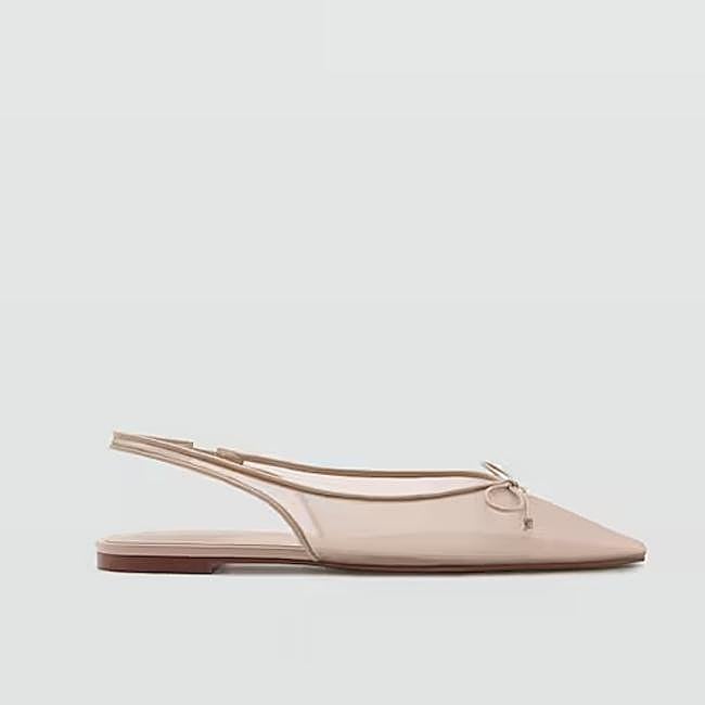 Bailarina punta detalle lazo (19,99€)