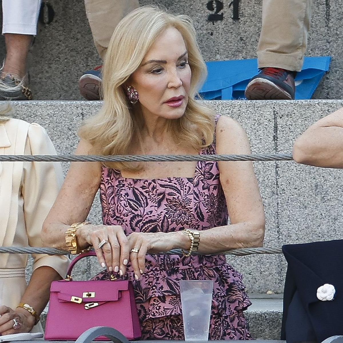 Carmen Lomana en Las Ventas.