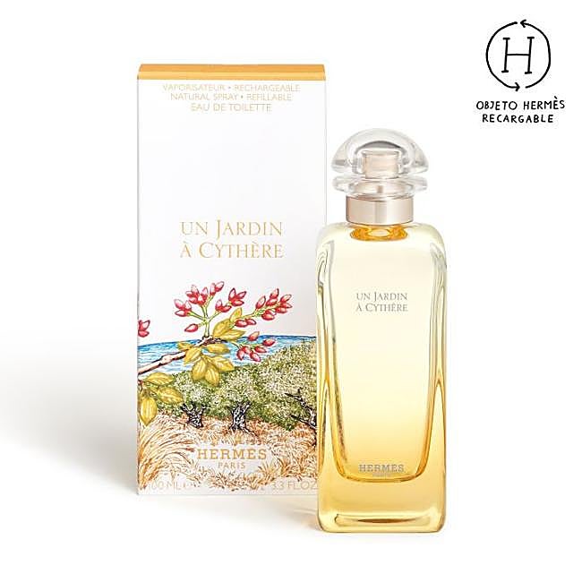 Perfume Un Jardin à Cythère de Hermès.