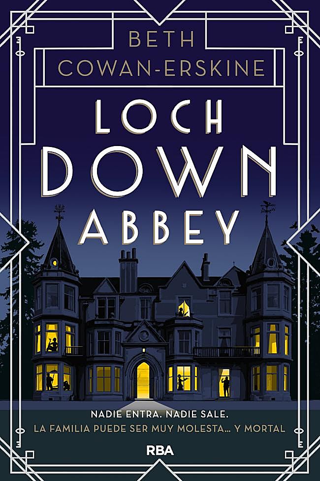 Portada de Loch Down Abbey, la novela de Beth Cowan-Erskine.