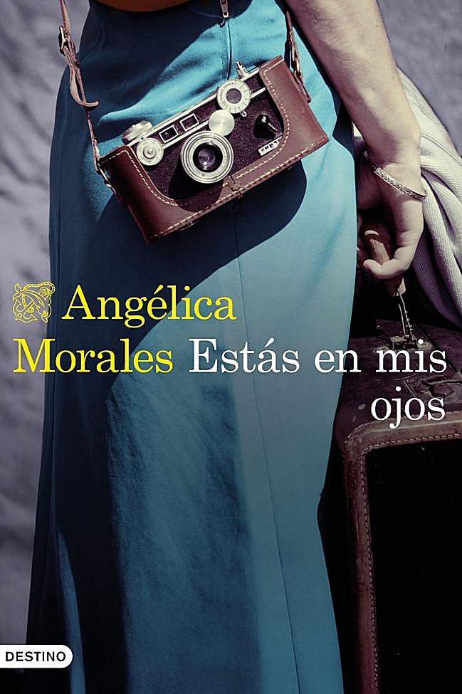 Portada de la nueva novela de Angélica Morales, Estás en mis ojos.