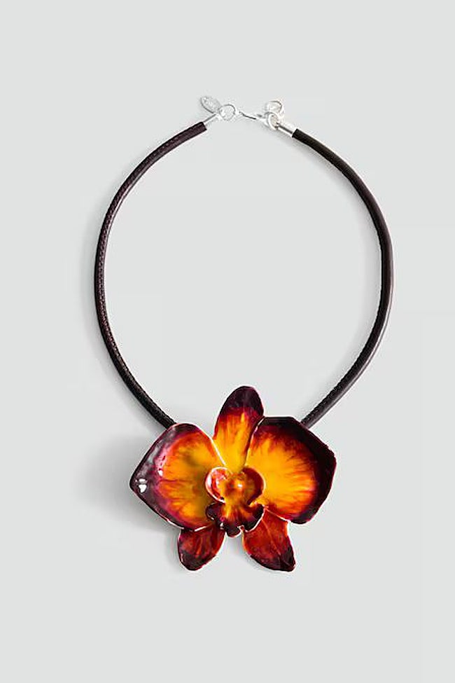 Collar flor de colores Mango.