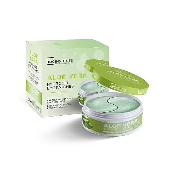 Parches de ojos con aloe vera de IDC Institute.