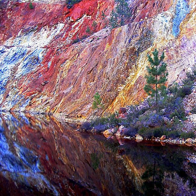 Peña del Hierro, en Minas de Riotinto