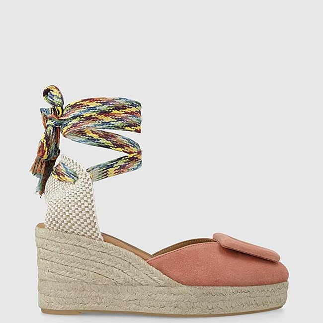 Alpargata rosa con cuerdas de Lodi, 125 euros.