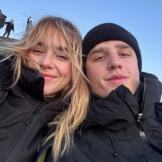 Clara y Nuno durante su escapada escocesa.