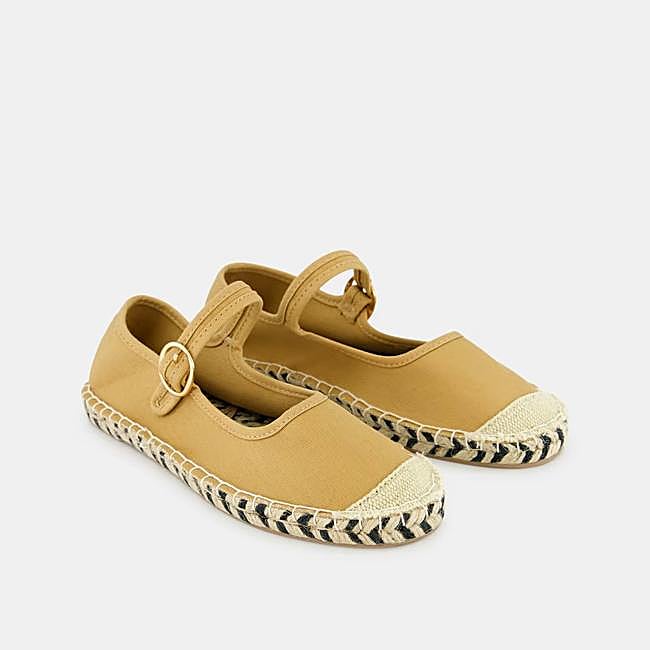 Alpargata mocasin mil rayas (19€)