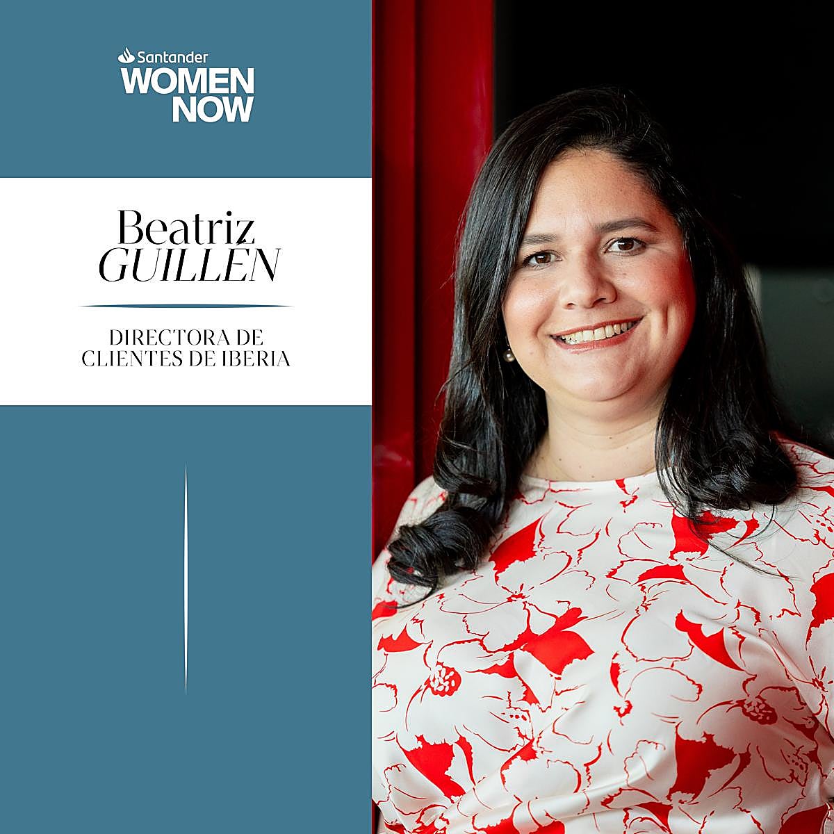 Beatriz Guillén, directora de Clientes de Iberia, participará en Santander WomenNOW.