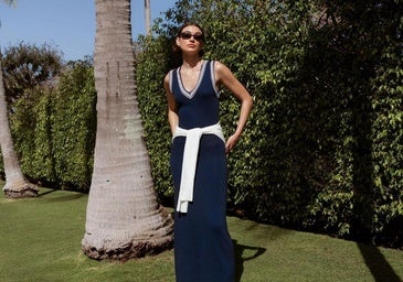 Este es el vestido de punto favorito para ser la más elegante del verano