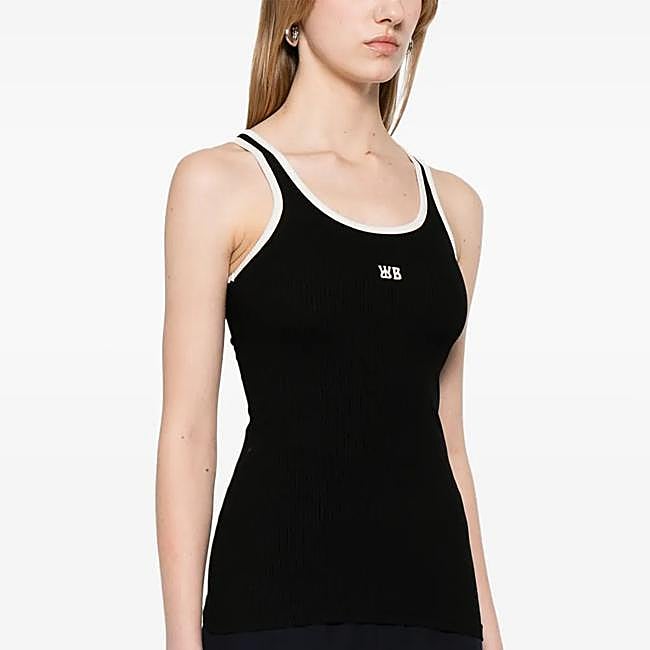 Eterne fine-ribbed tank top, 106 euros.