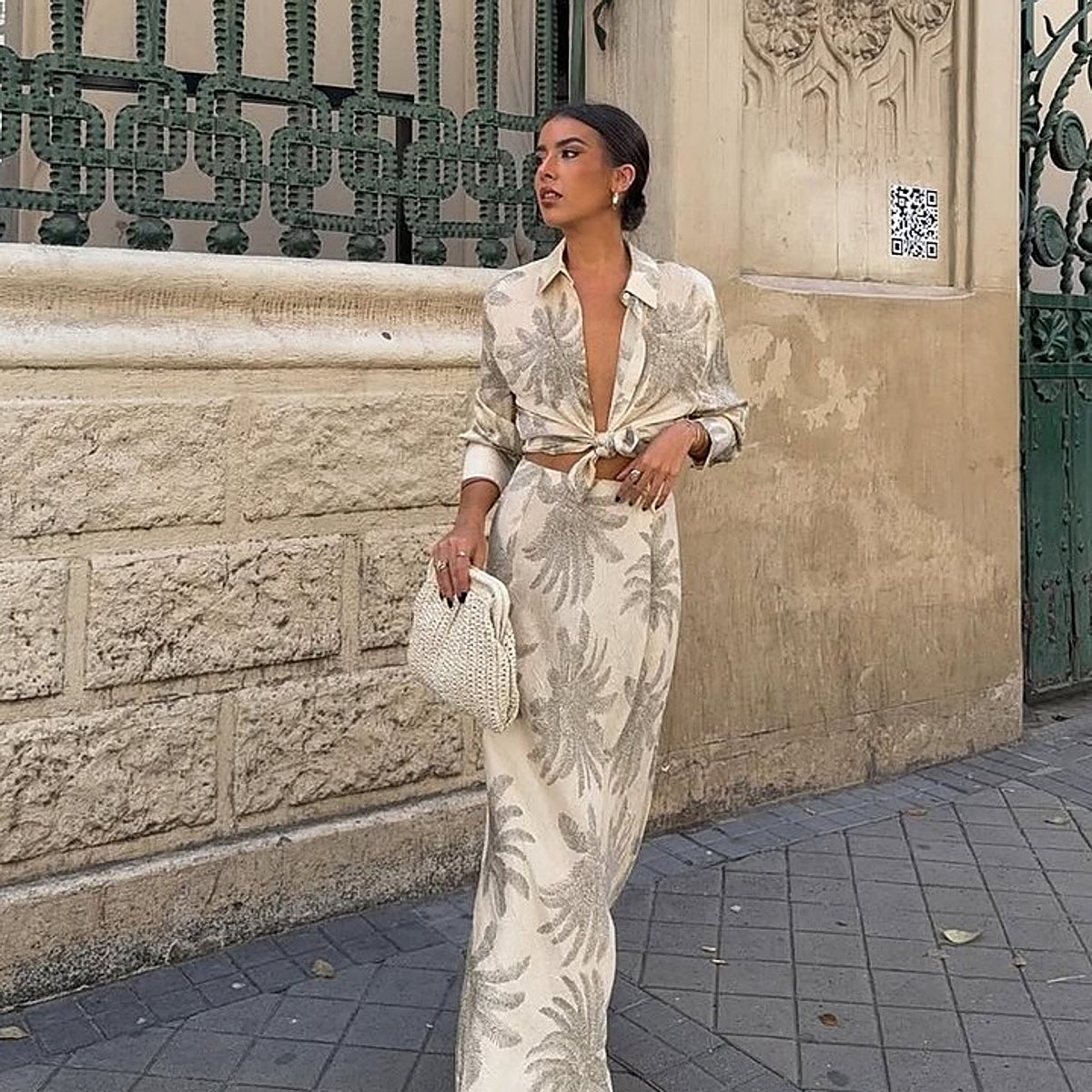 Isabel Campos con look de Primark.