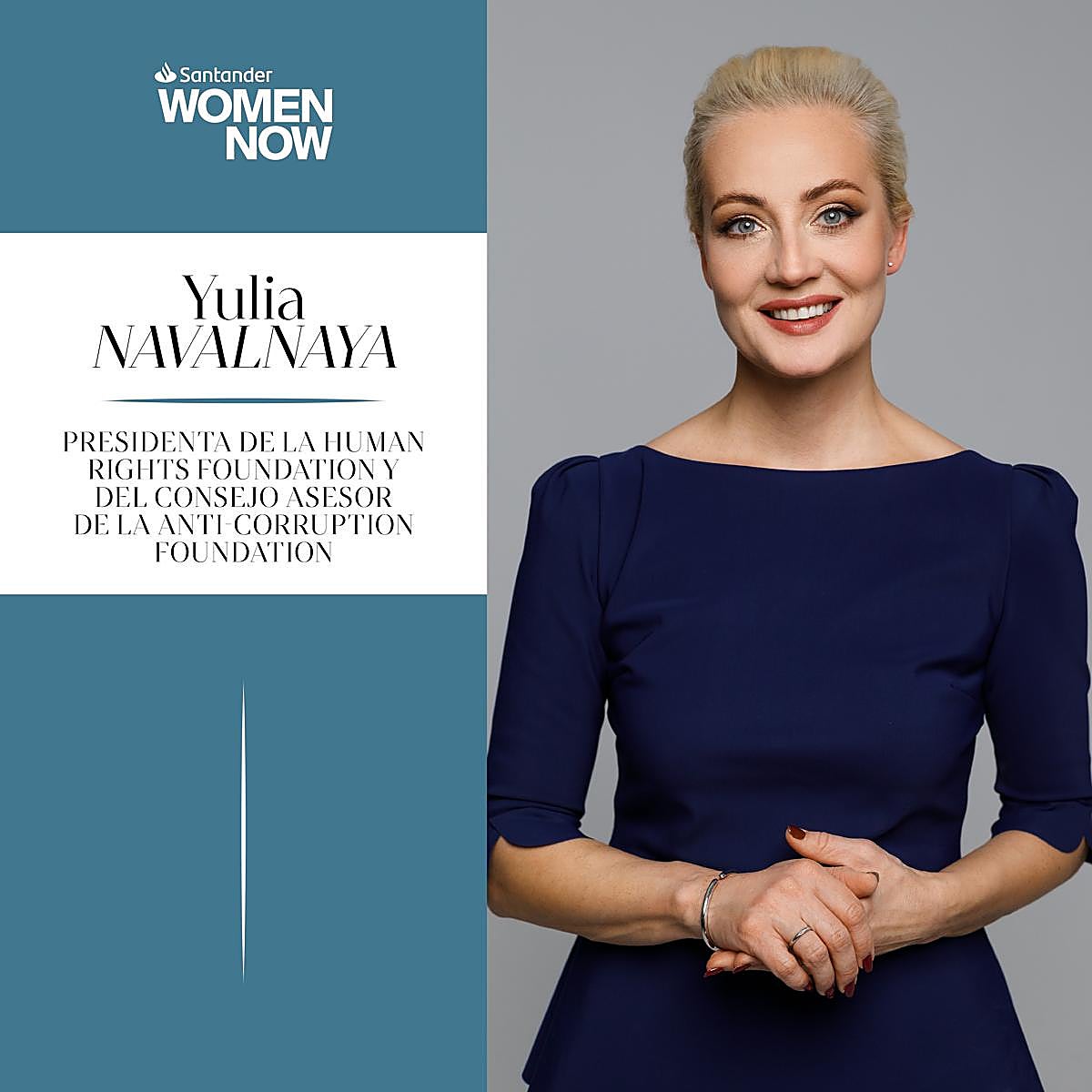 Yulia Navalnaya.