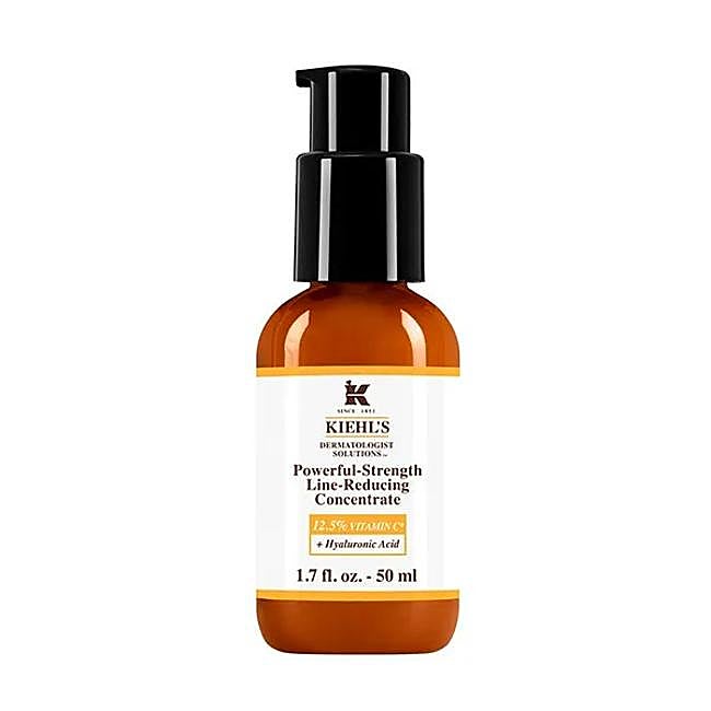 Powerful-Strength Line-Reducing Concentrate Serum de Vitamina C de Kiehl's.