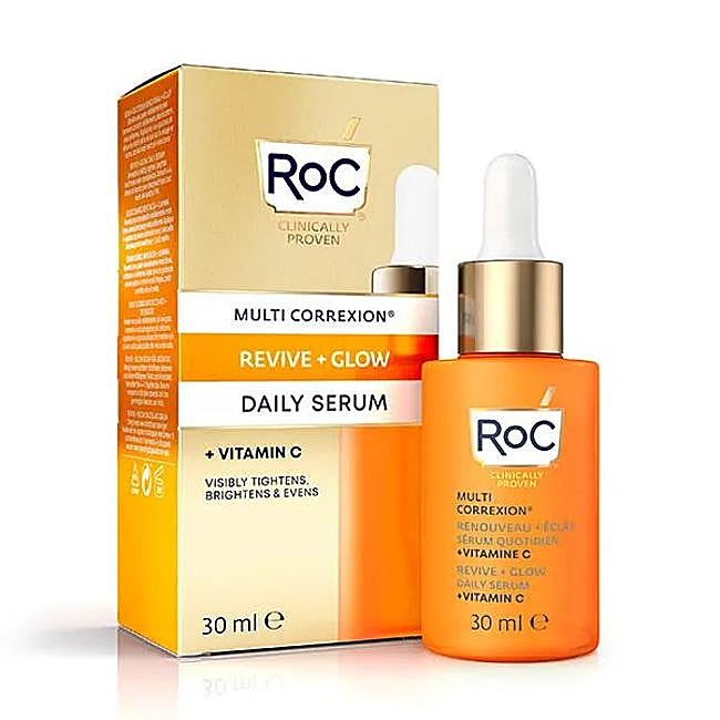 Multi Correxion Revive+Glow Daily Serum de RoC. Precio: 24,95 euros