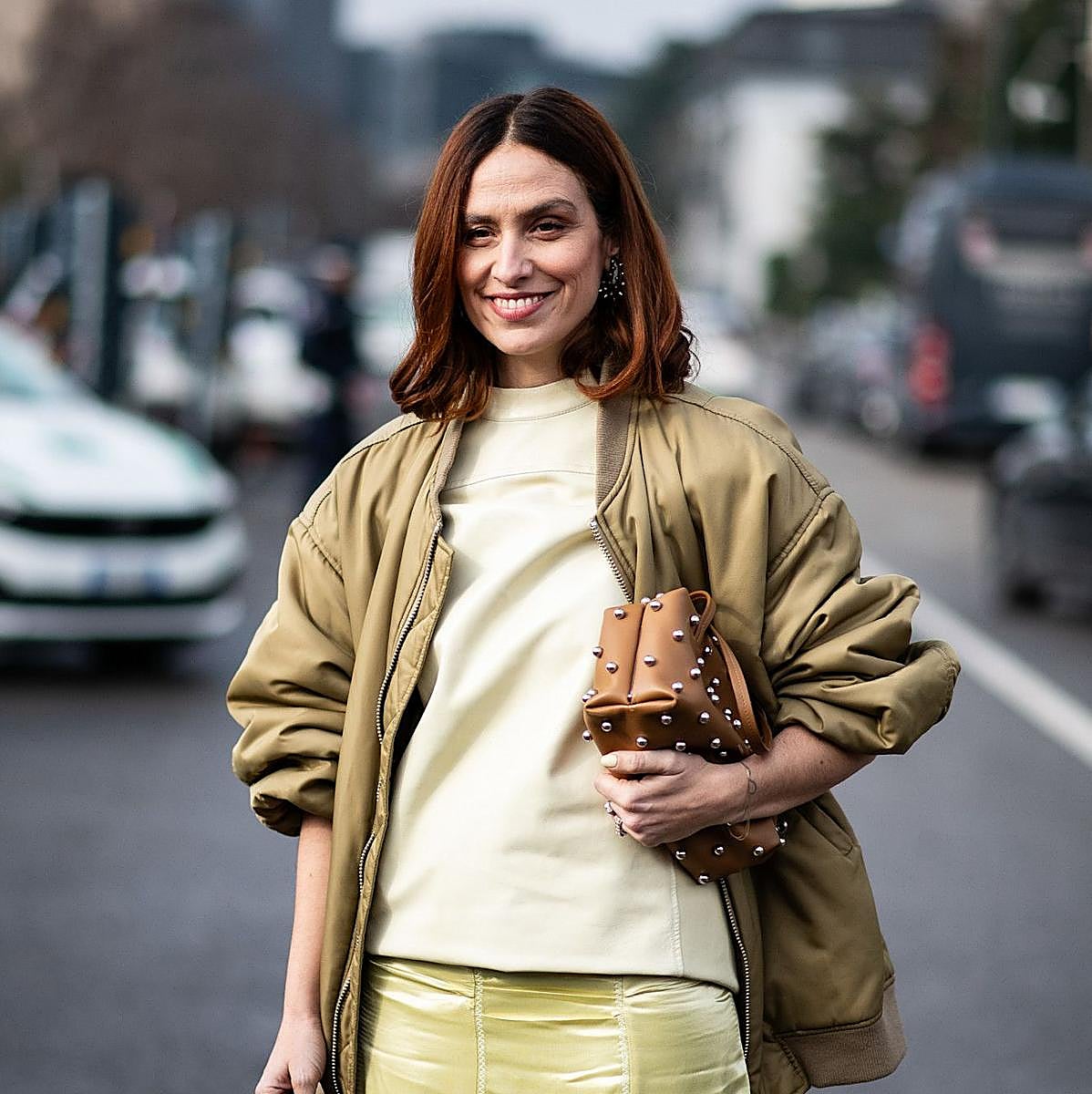 Influencer con piel madura