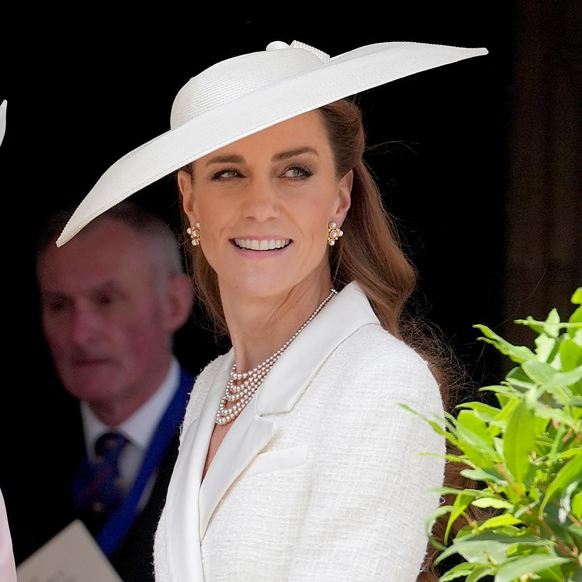 Kate Middleton en el desfile del Día de la Jarretera