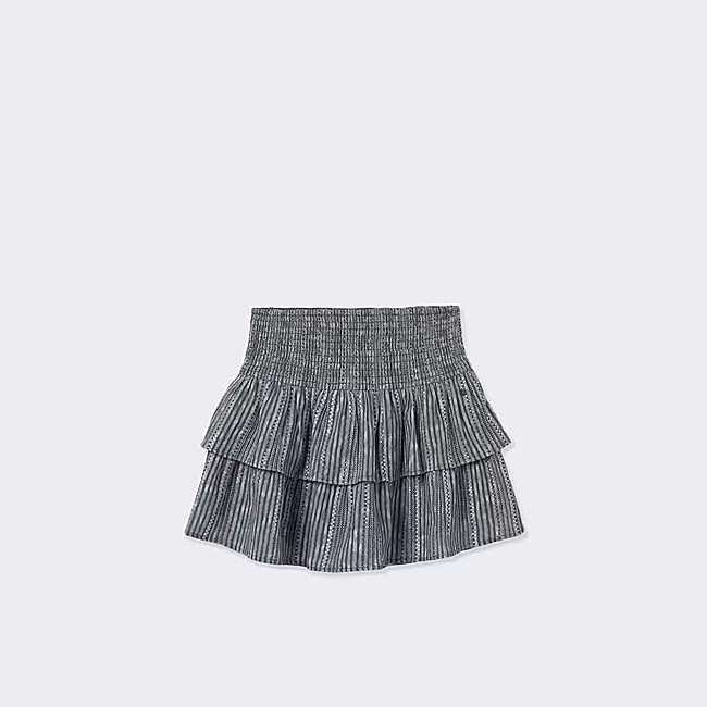 Falda estampada con brillantes de Brownie, 49,90 euros.