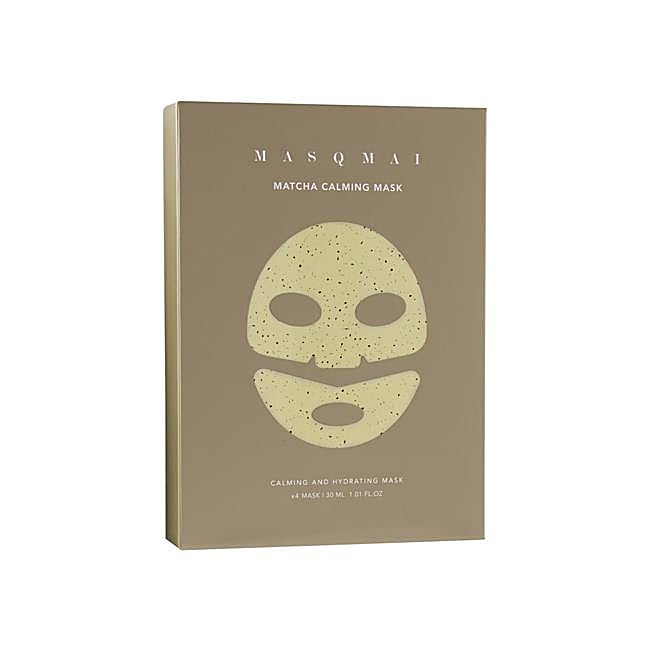 Mascarilla calmante con matcha de Masqmai.
