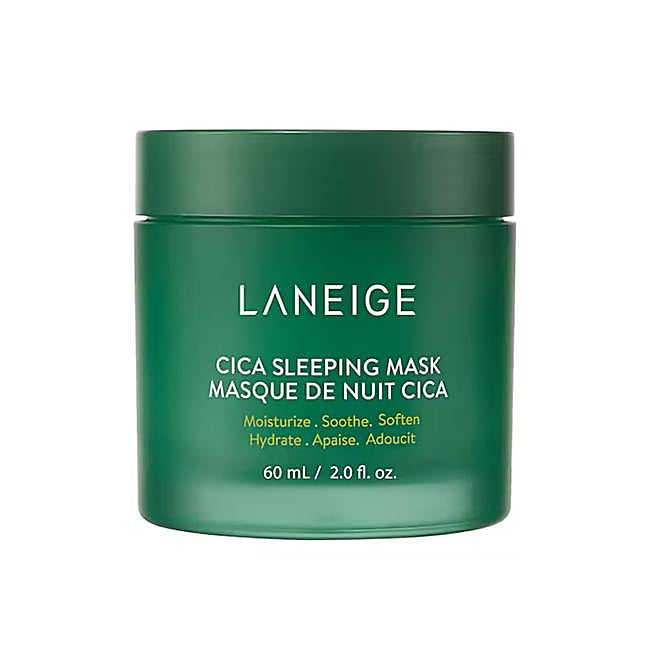 Mascarilla de noche con cica de Laneige.