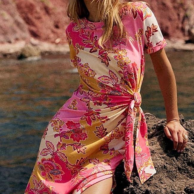 Vestido Pippa de Sézane, 115 euros.