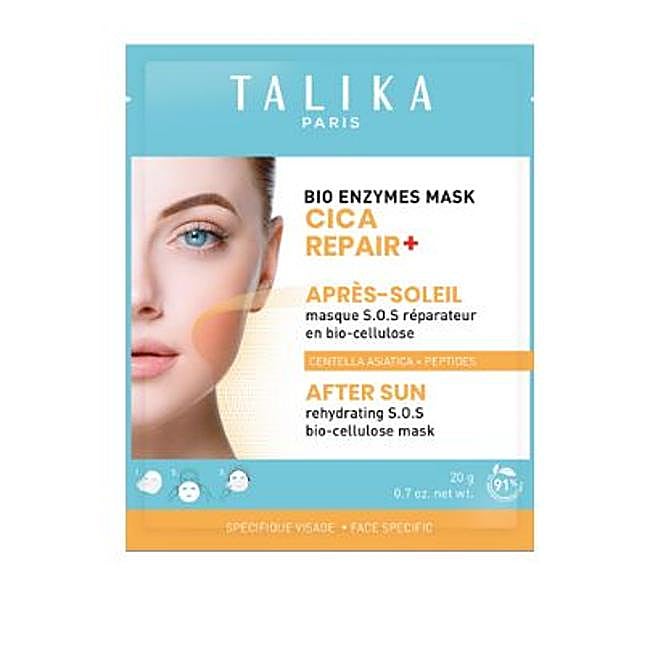 Bio Enzymes Mask Cica Repair + After-sun de Talika