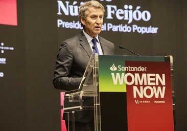 Alberto Núñez Feijoo, presidente del Partido Popular, ha clausurado la séptima edición de Santander WomenNOW.