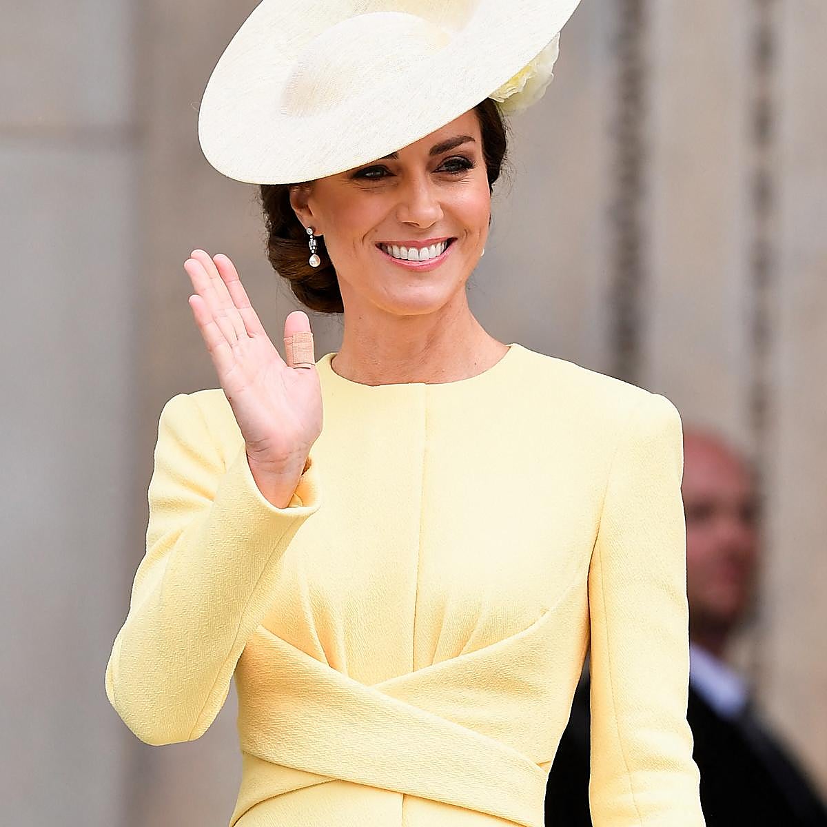 Kate Middleton, todo un ejemplo de elegancia y simpatía.