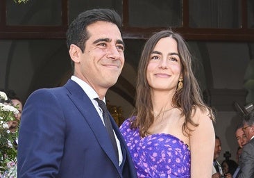 Alberto Herrera y Blanca Llandres, una pareja muy enamorada .