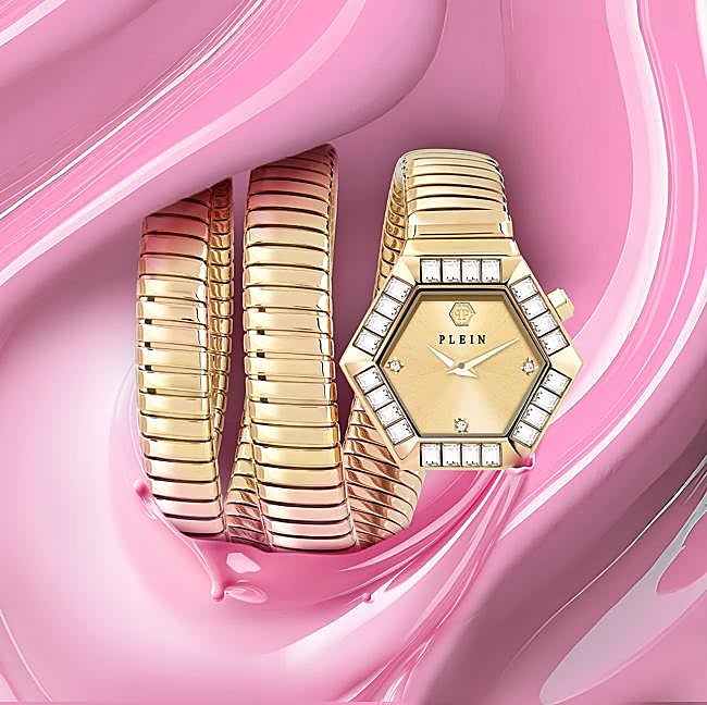 El reloj $nake Hexagon de Philipp Plein.