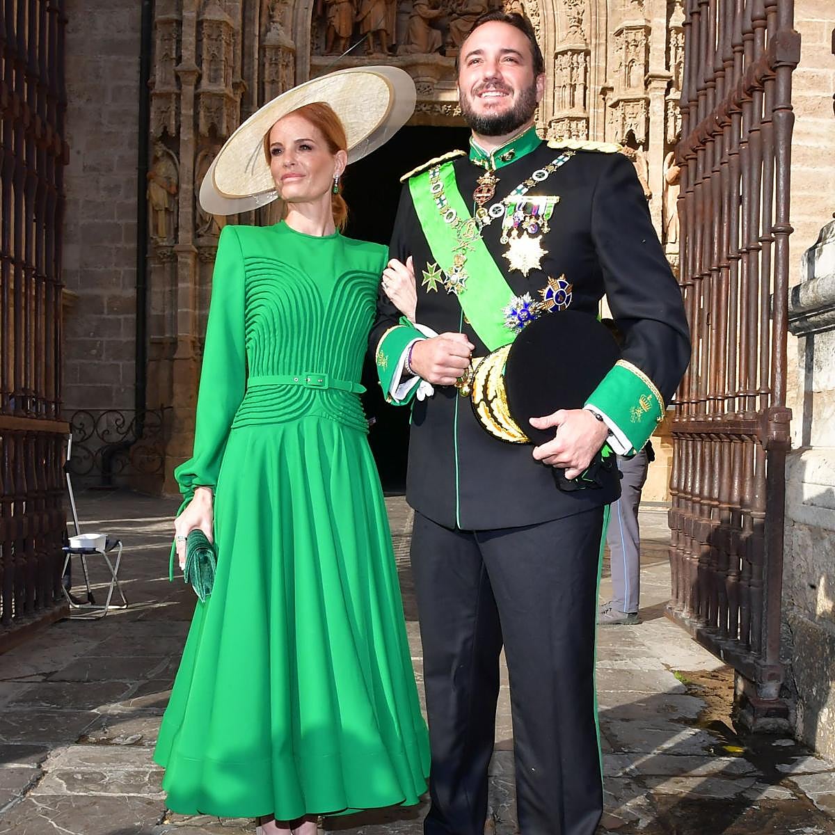 Olivia de Borbón y su hermano Francisco están muy unidos.
