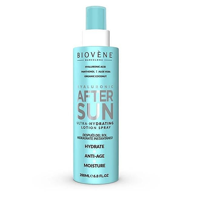 Hyaluronic After Sun Lotion Spray de Biovène. Precio: 1,99 euros