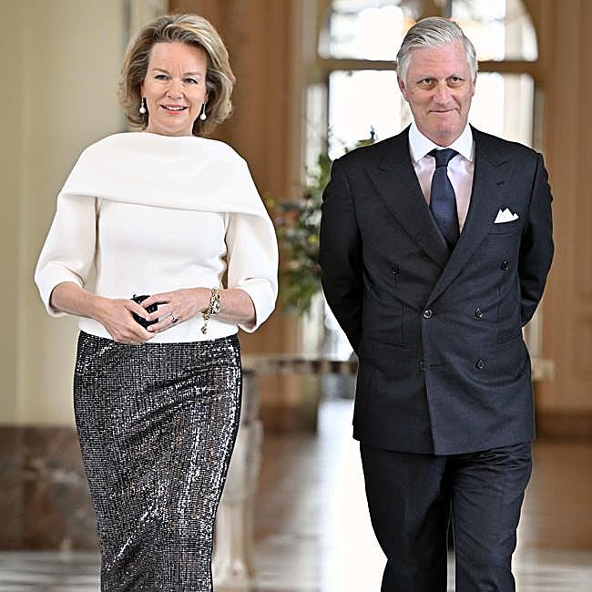 Matilde y Felipe de Bélgica, un matrimonio muy unido.