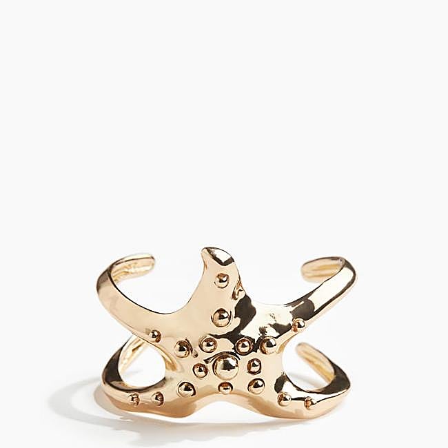 Brazalete con forma de estrella de mar
