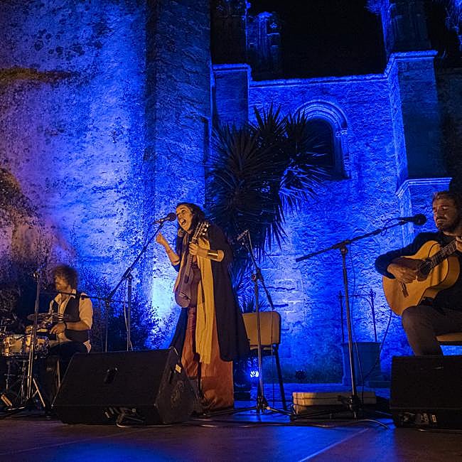 Una de las actuaciones del Barbadillo Jazz Vejer.