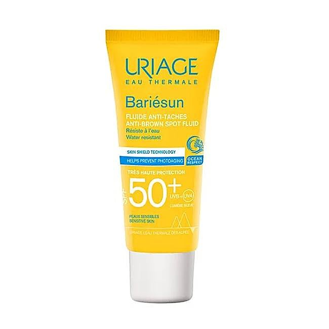 Uriage Bariésun Fluido Antimanchas SPF50+.