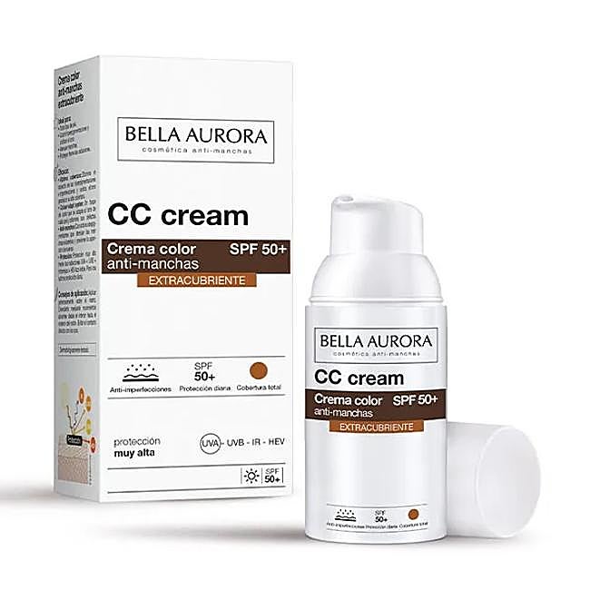 CC Cream antimanchas SPF50+ Extracubriente.