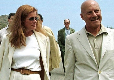 Norman Foster y Elena Ochoa, en los comienzos de su relacíon.