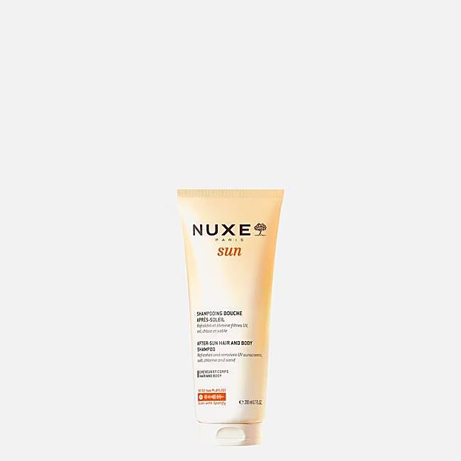 Nuxe Sun After-Sun Hair & Body Shampoo.