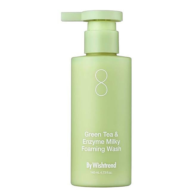 Green Tea & Enzyme Milky Foaming Wash de By Wishtrend. Precio: 22,99 euros