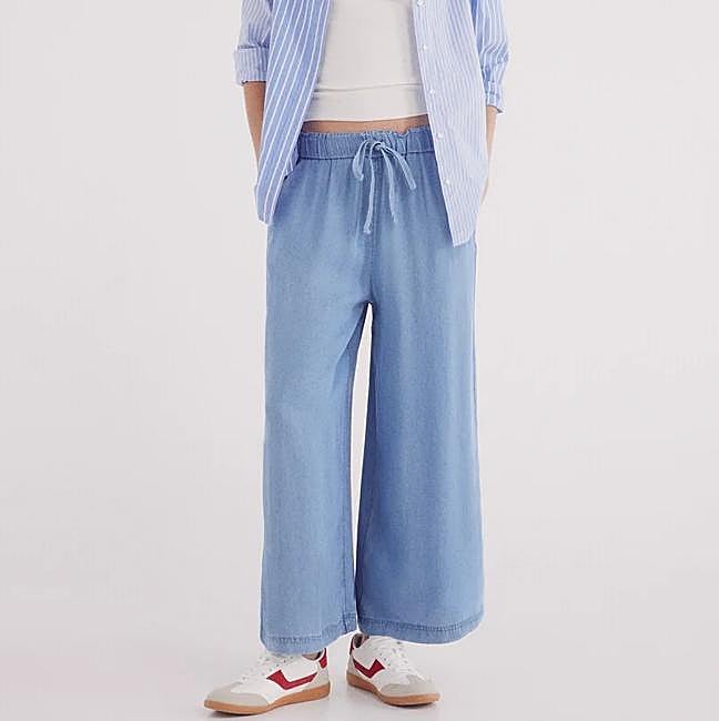 Pantalón culotte tencel (17,99€)