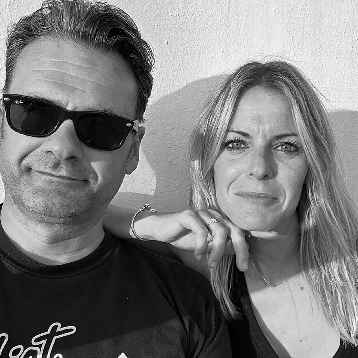 Iñaki López y Andrea Ropero, en una imagen de sus redes.