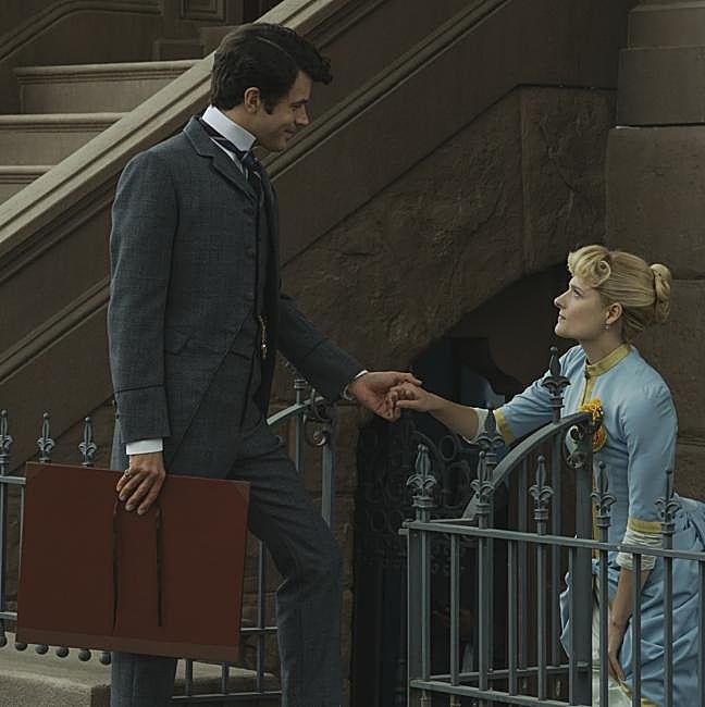 Los personajes Larry y Marian en la Edad Dorada.