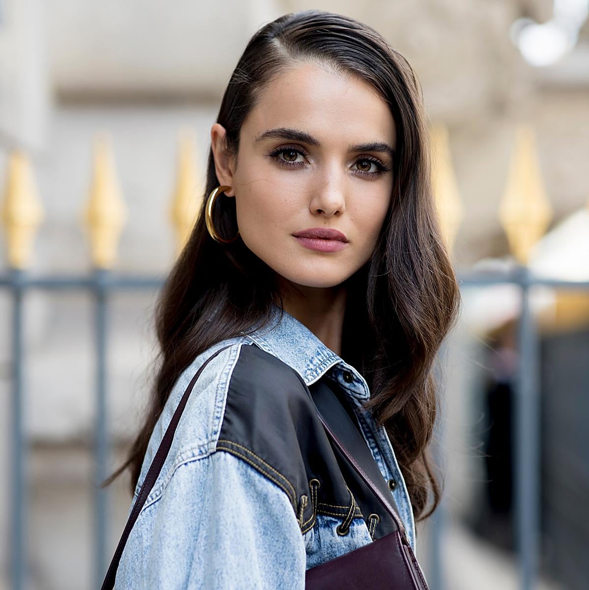 La modelo española Blanca Padilla con un maquillaje natural.