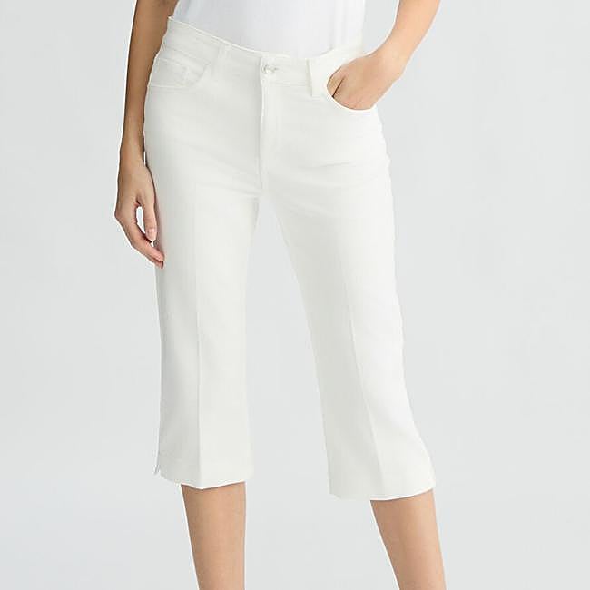 Pantalones capri blancos de Lui Jo, 127,92 euros.