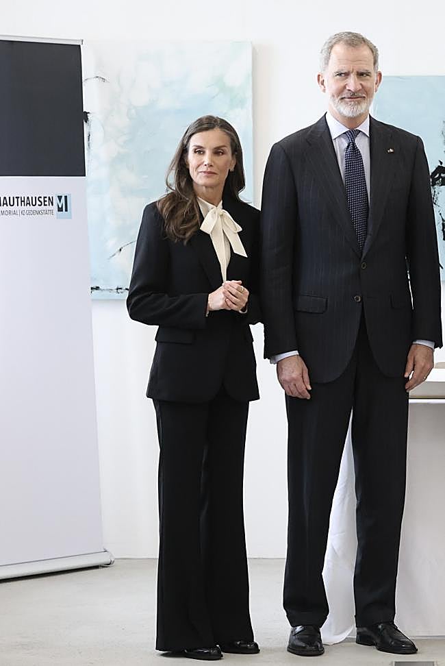 Letizia en el viaje a Austria